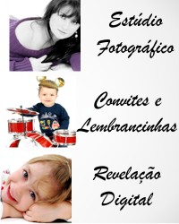 Est&uacute;dio Fotogr&aacute;fico - Convites e Lembrancinhas - Revela&ccedil;&atilde;o Digital - book gestante - book infantil - book teen - book infantil - casamentos - eventos - festas - formaturas - fotos